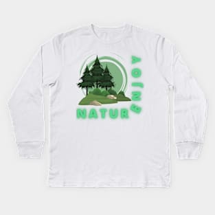 Enjoy Nature Kids Long Sleeve T-Shirt